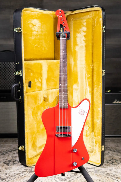 Epiphone 1963 Firebird I Reissue Electric Guitar - Cardinal Red with Hardshell Case