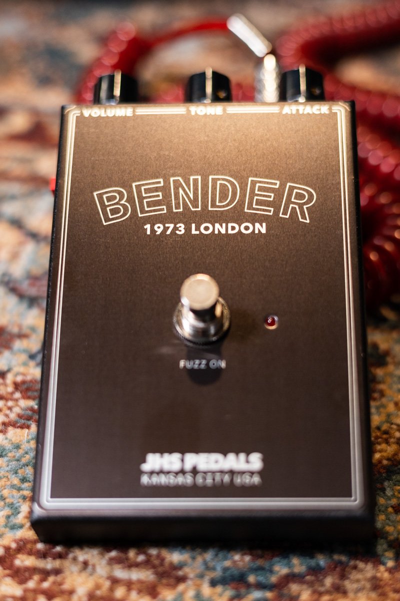 jhs legends of fuzz bender fuzz pedal haggertys 2
