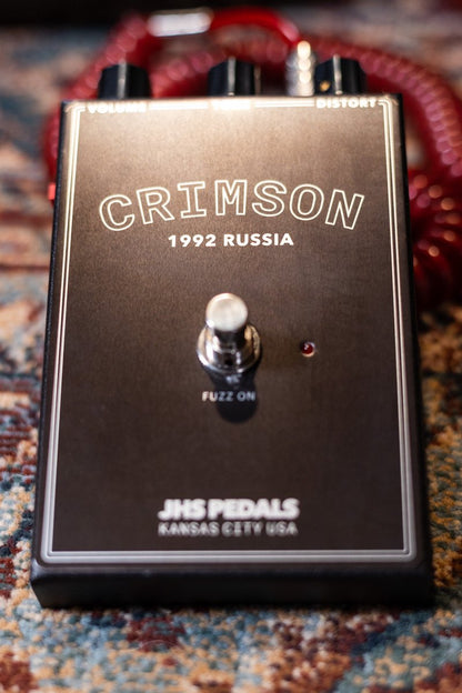 jhs legends of fuzz crimson fuzz pedal haggertys 2