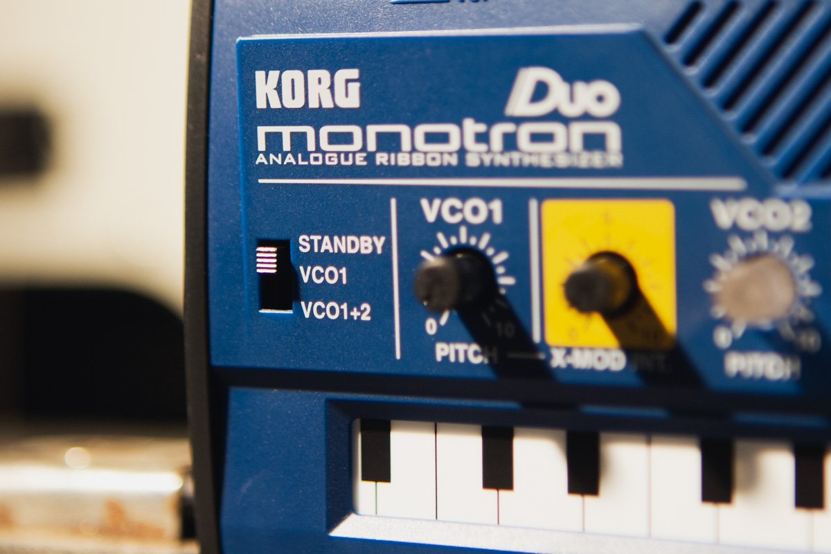 korg monotron duo analogue ribbon synthesizer haggertys 2