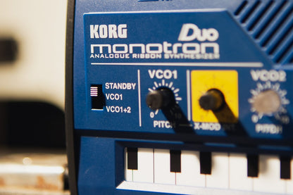 korg monotron duo analogue ribbon synthesizer haggertys 2