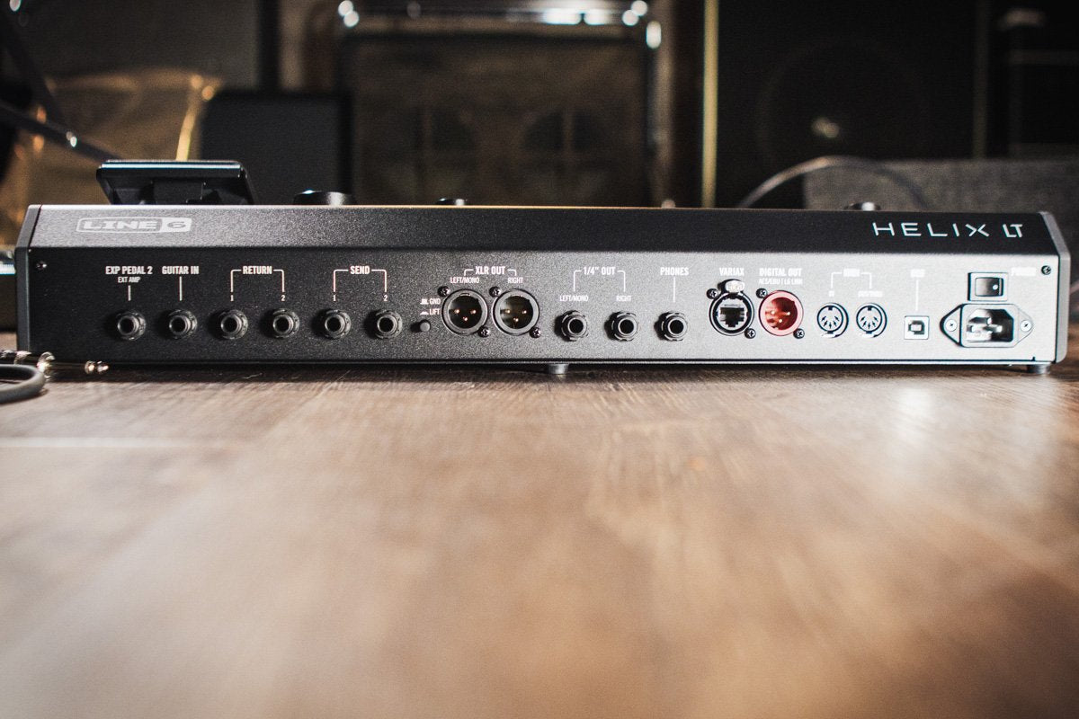 line 6 helix LT floorboard multi effects processor haggertys 07