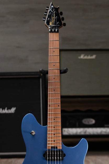 new 7.4 lb EVH Wolfgang Standard Baked Maple Fingerboard Pelham Blue haggertys 04