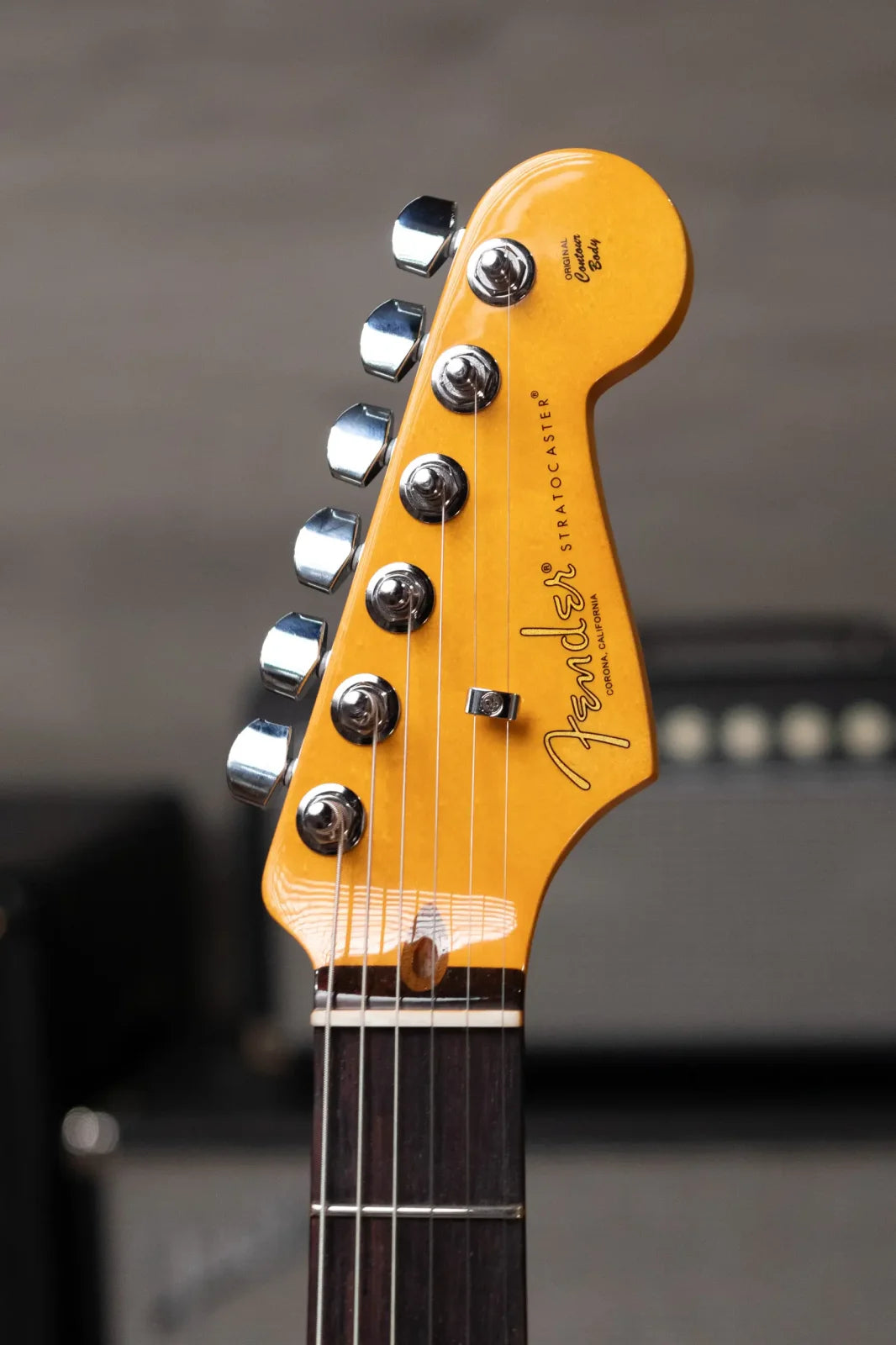 new 7.6 lb Fender American Professional II Stratocaster Thinline Transparent Daphne Blue with Hardshell Case haggertys 05