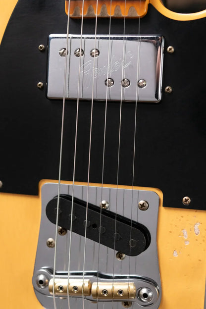new 7 8 lbs Fender Custom Shop Limited Edition CuNiFe Telecaster Custom Heavy Relic 1 Piece Maple Neck Aged Nocaster Blonde haggertys 11