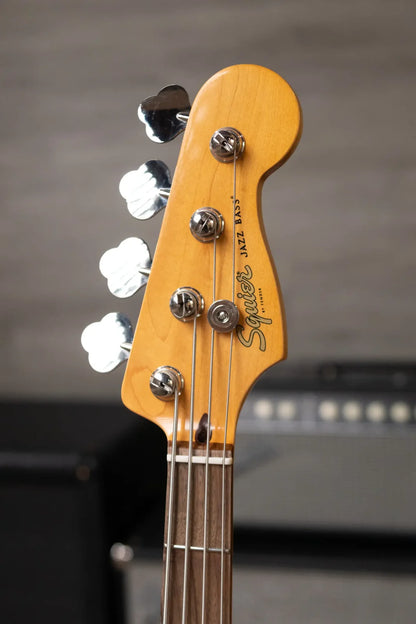 new 8.9 lb Squier Classic Vibe 60s Jazz Bass Daphne Blue haggertys 05