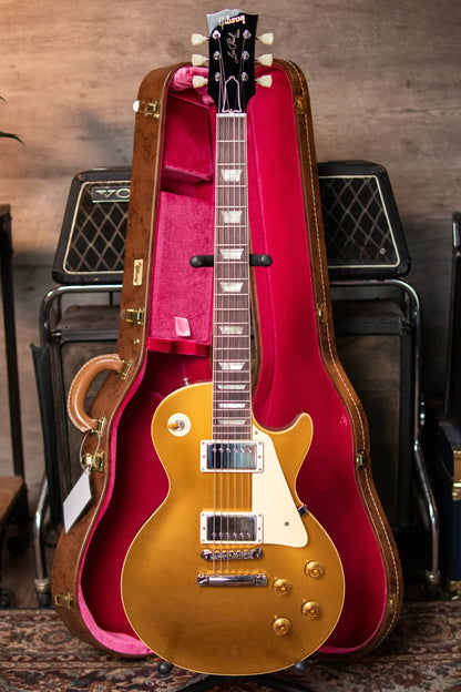 new 9.2lbs Gibson Custom Shop 57 Les Paul Standard Double Gold haggertys 14