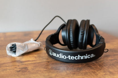 new Audio Technica ATH M30X Closed Back Dynamic Headphones haggertys 03
