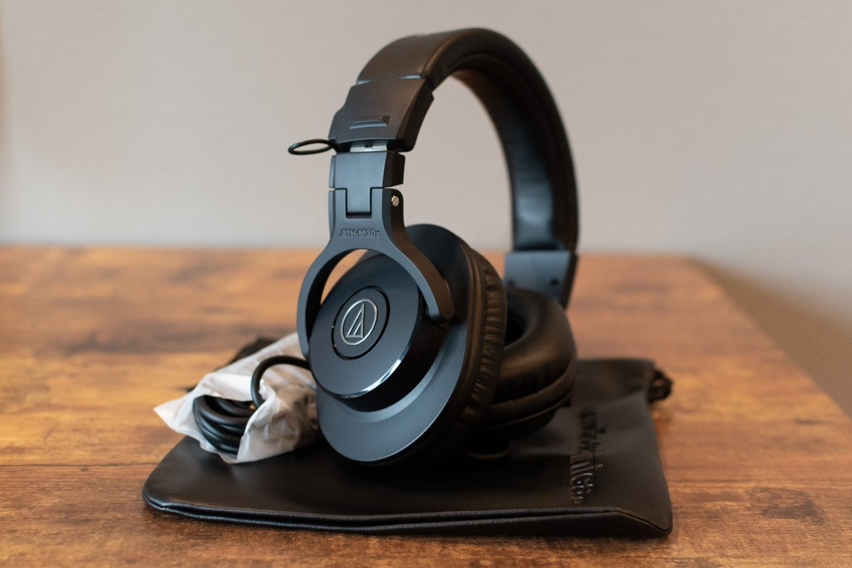 new Audio Technica ATH M30X Closed Back Dynamic Headphones haggertys 06