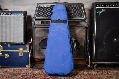 Bobelock 1029 Fiberglass Arrow Mandolin Case- Blue/Gray