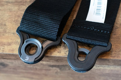 new D Addario Auto Lock Polypro Guitar Strap Black haggertys 6