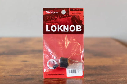 D'Addario LokNob Large - Black/Gold
