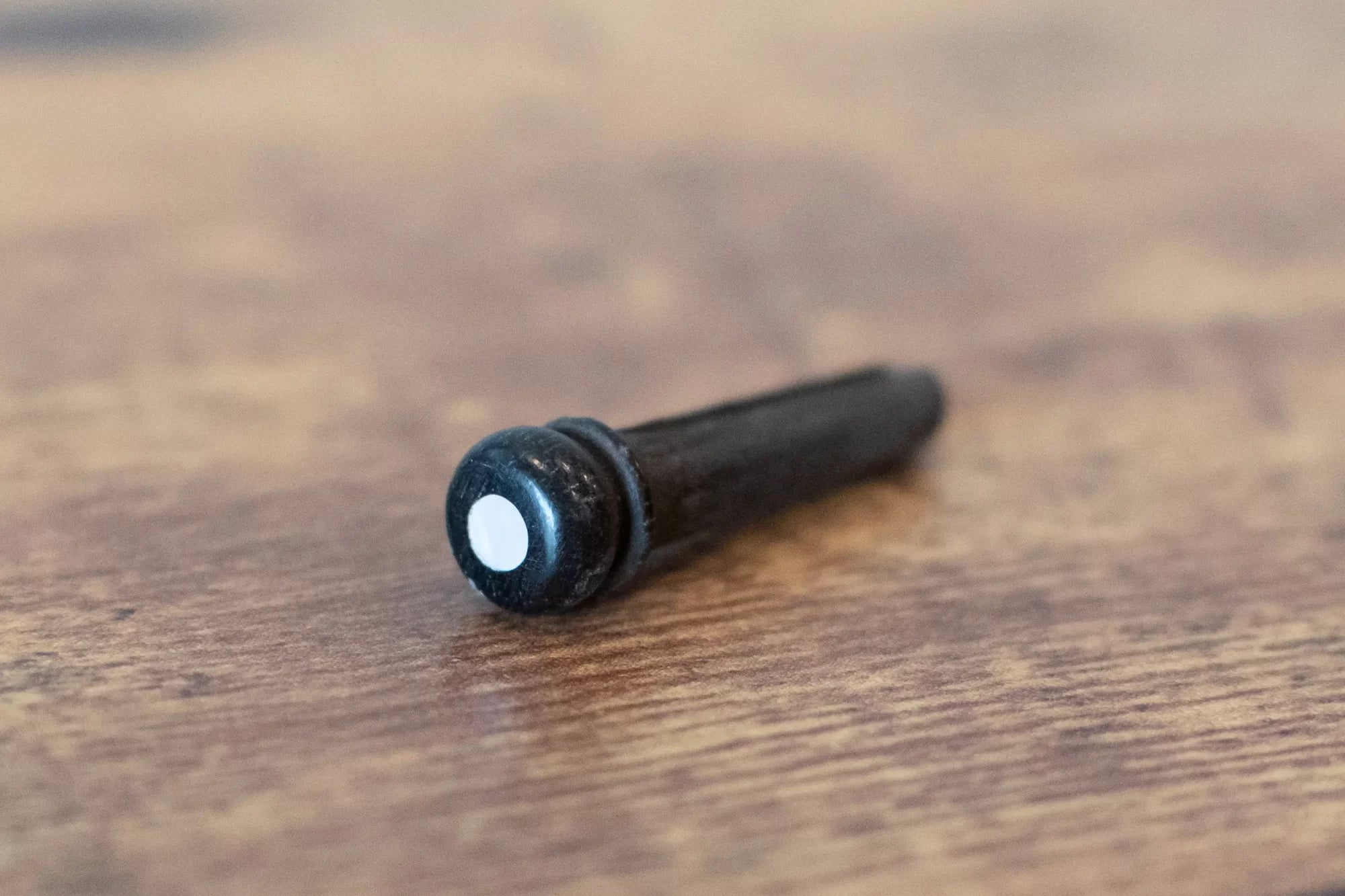 D'Addario PWPS9 Premium Grade Bridge End Pins Ebony