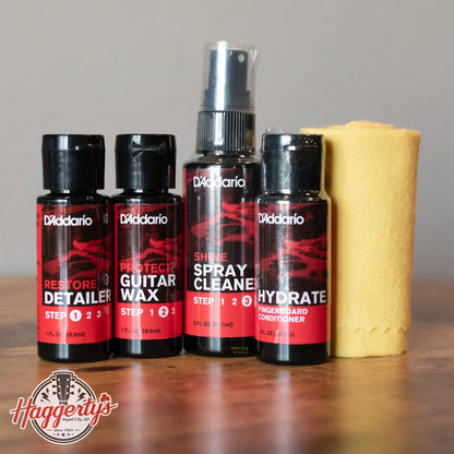new D Addario PW GCB 01 Instrument Care Essentials Kit haggertys 1