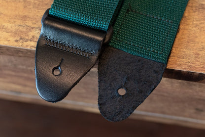 new ERNIE BALL P04050 POLYPRO GUITAR STRAP FOREST GREEN haggertys 6