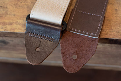 new ERNIE BALL P04136 TRI GLIDE LEATHER STRAP TAN haggertys 6