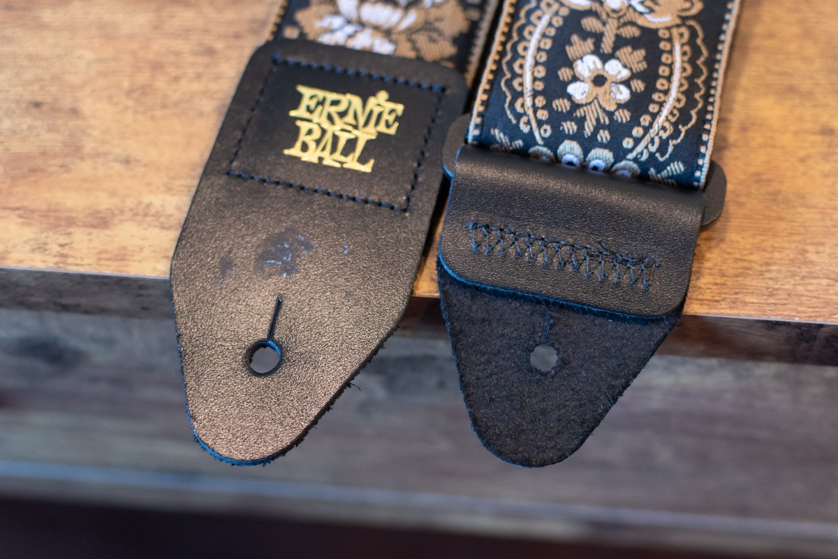 Ernie Ball P04151 Royal Orleans Jacquard Guitar Strap - Gold