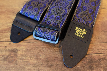 new ERNIE BALL P04164 PURPLE PAISLEY STRAP haggertys 4