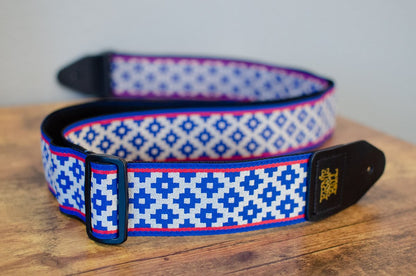 Ernie Ball P05336 Blue Crux Jacquard Guitar Strap