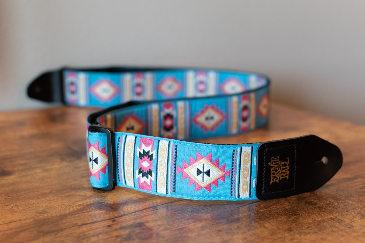 new ERNIE BALL SEDONA BLUE STRAP haggertys 3