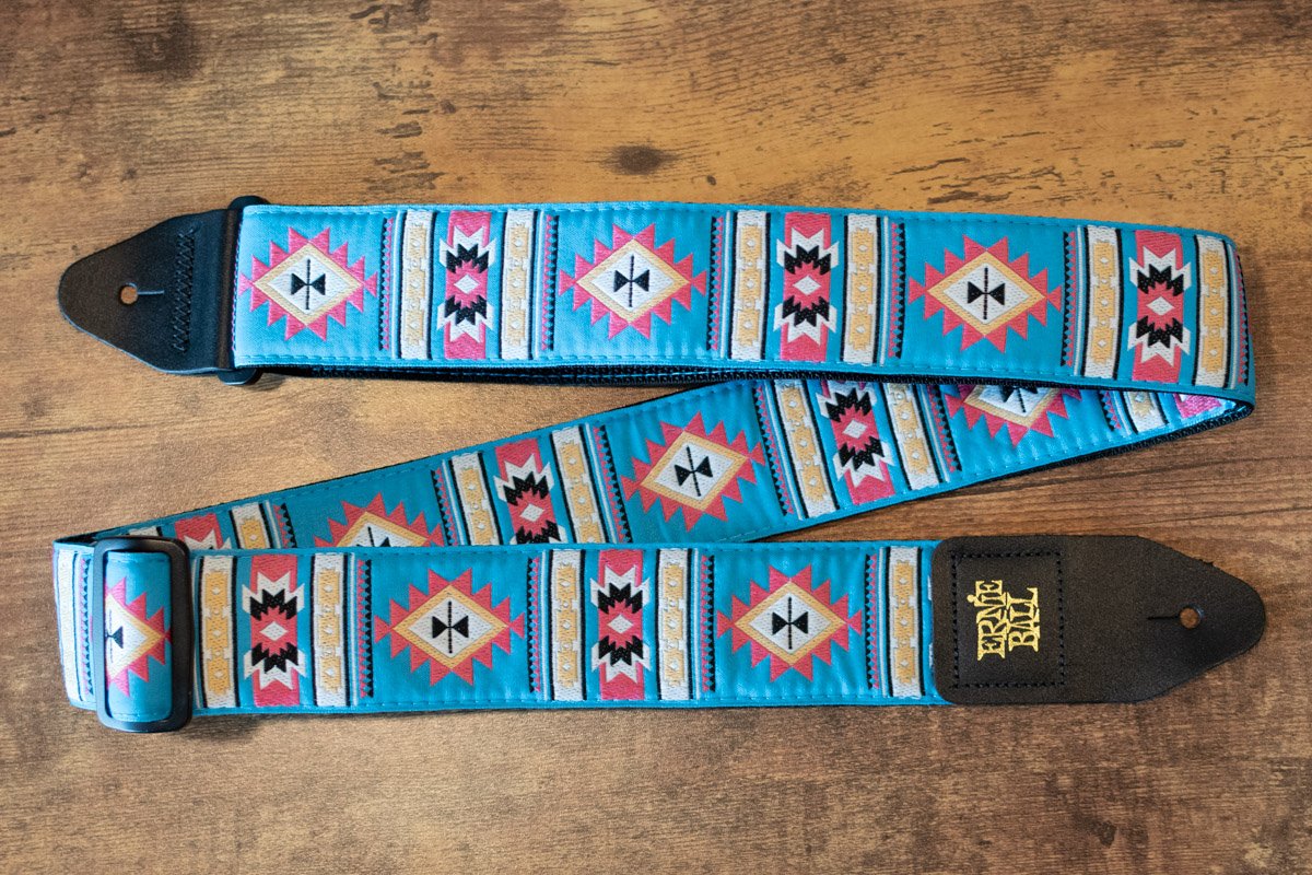 new ERNIE BALL SEDONA BLUE STRAP haggertys 7
