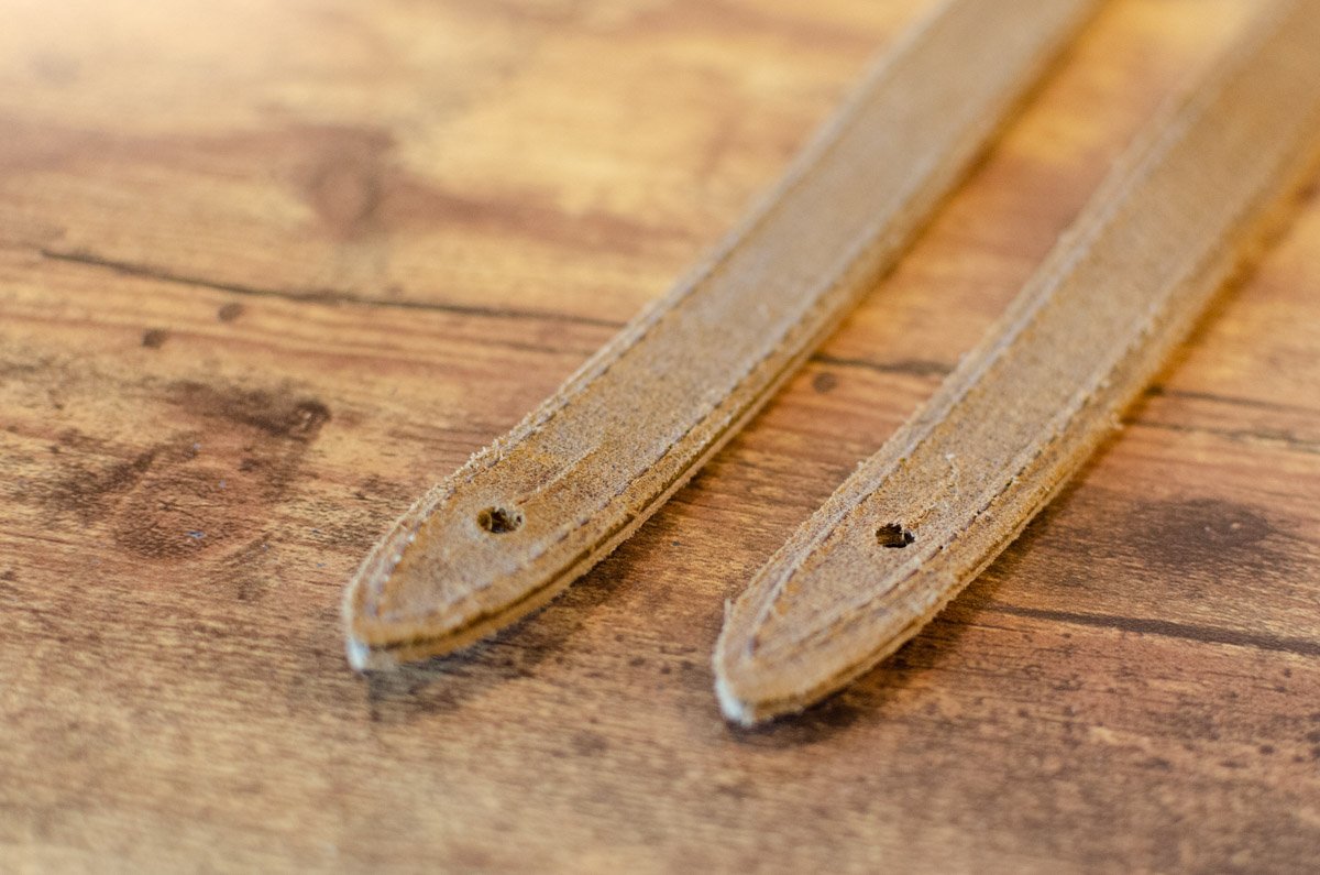 new Fender Vintage Style Distressed Leather Strap haggertys 6
