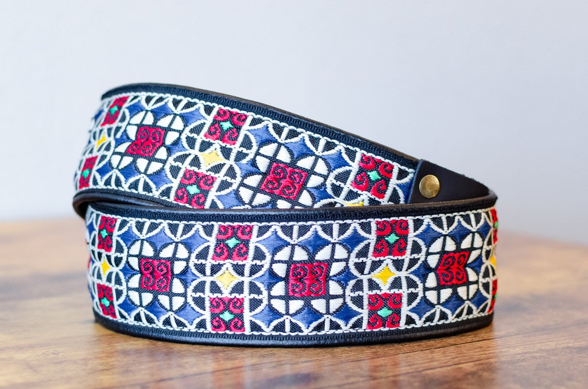 new GIBSON THE MOSAIC GUITAR STRAP haggertys 3