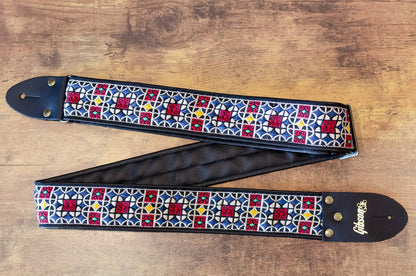 new GIBSON THE MOSAIC GUITAR STRAP haggertys 9