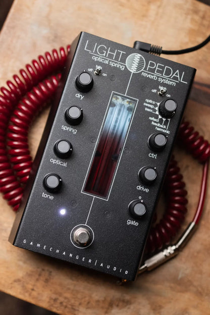 new Gamechanger Audio Light Pedal Analog Optical Spring Reverb haggertys 4