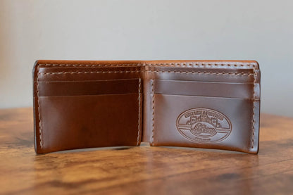 new Gibson Lifton Leather Wallet Brown haggertys 3