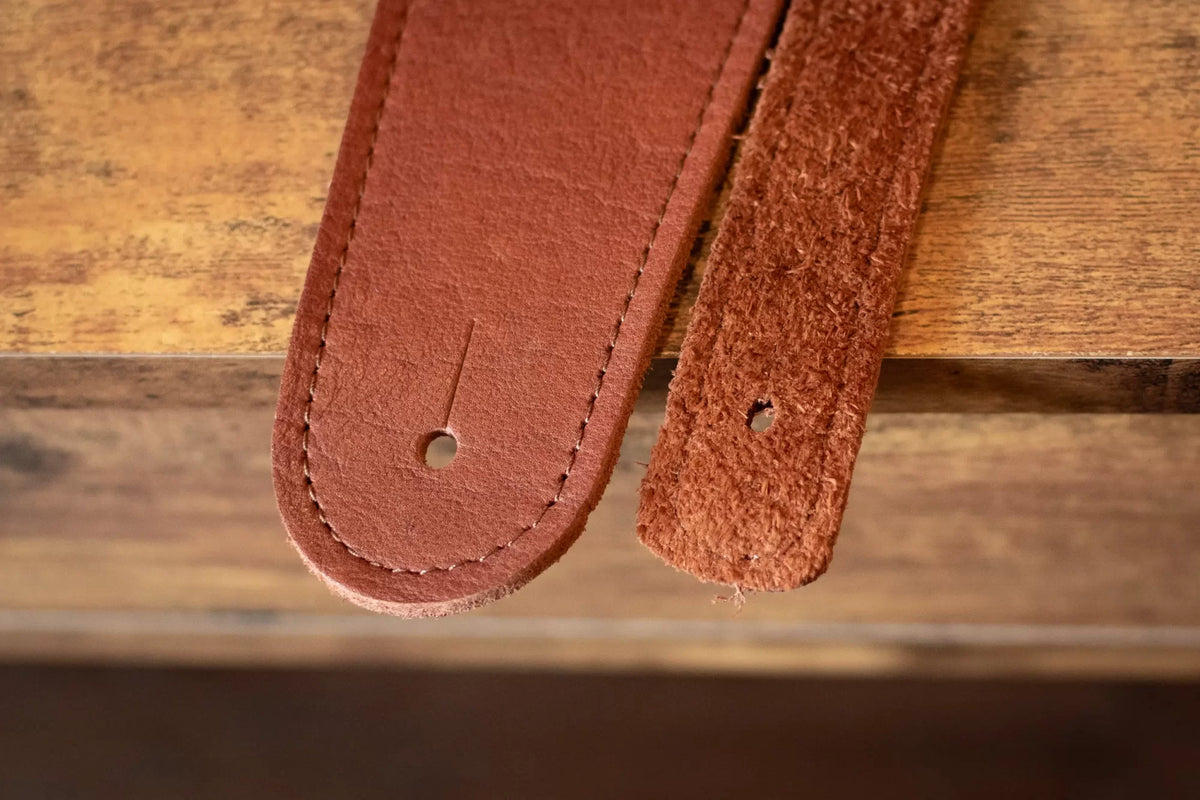 new Henry Heller 2 5 Adjustable American Buffalo Strap Brown haggertys 4