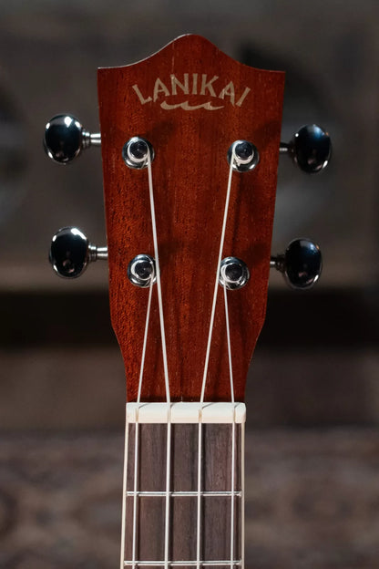 new Lanikai MA T Mahogany Tenor Ukulele w Padded Gig Bag haggertys 05