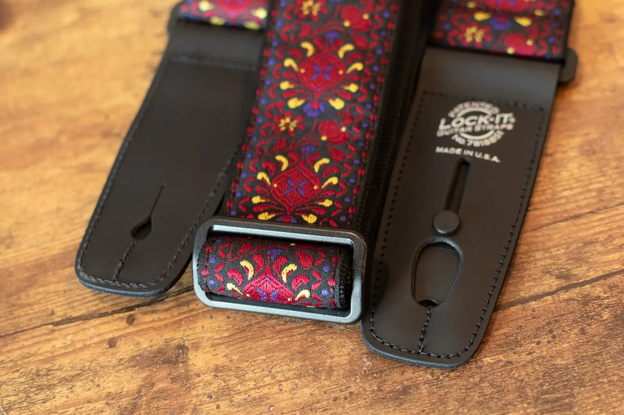 Lock-It 2" Guitar Strap - Retro Vintage Series - Moroccan Twist