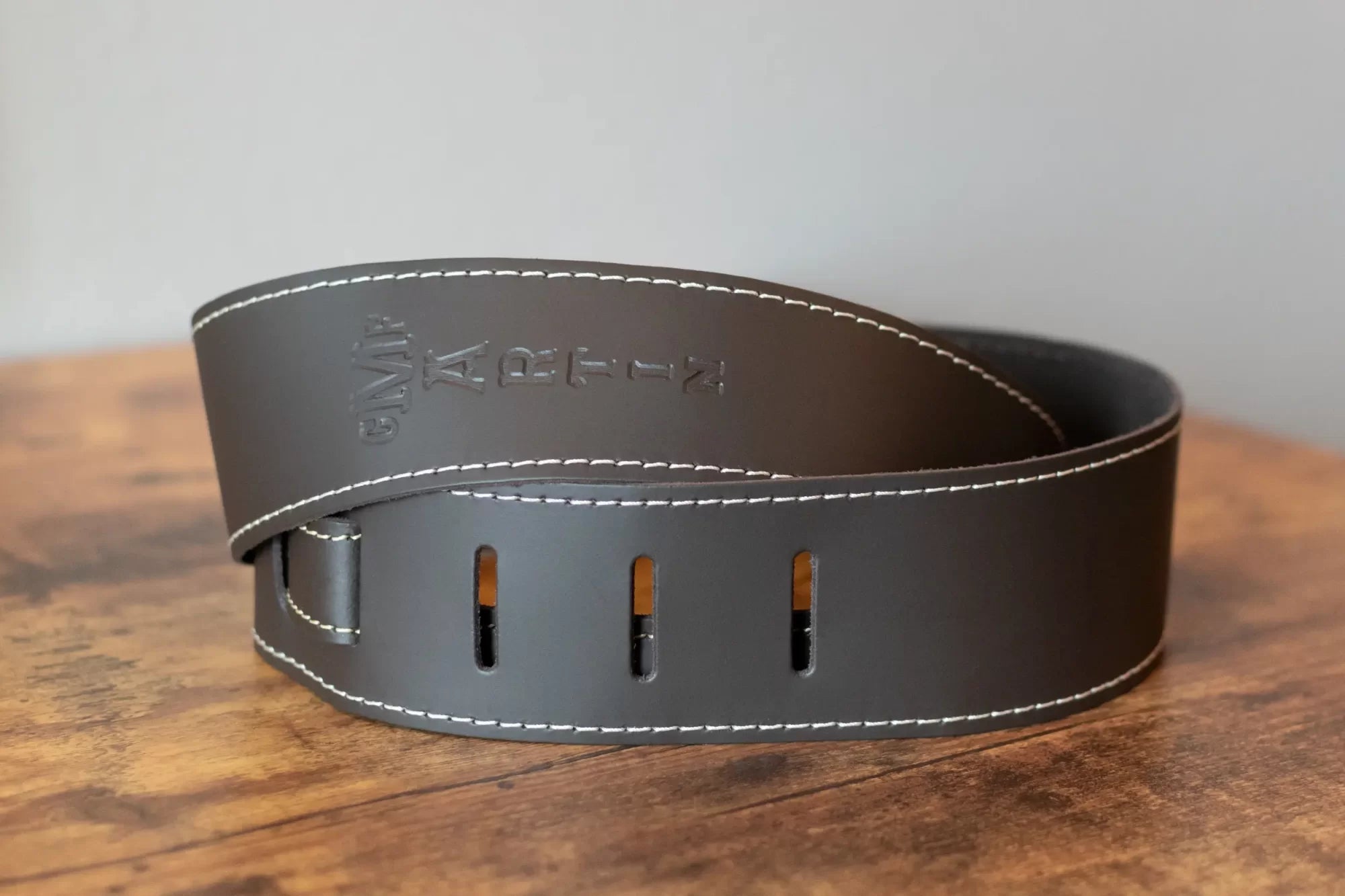 new Martin Slim Leather Strap Brown haggertys 2