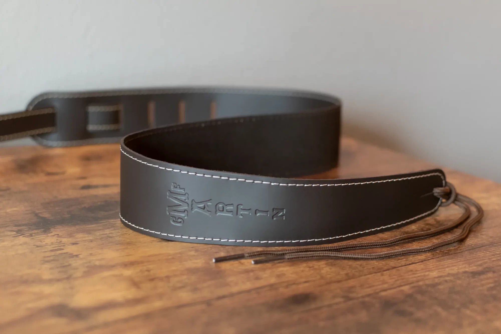 new Martin Slim Leather Strap Brown haggertys 3