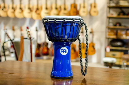 new Meinl 7 Junior Djembe Blue haggertys 2