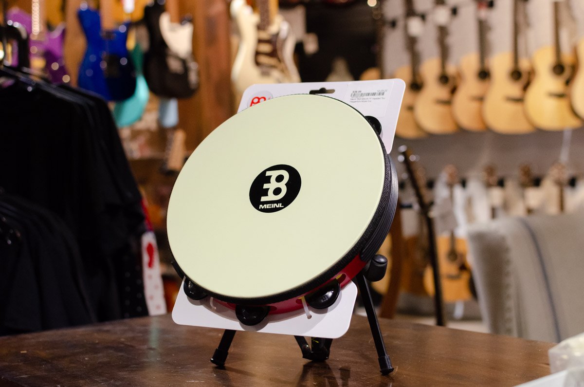 new Meinl TAH1BK R TF Headed Tour Tambourine haggertys 2
