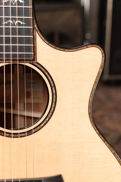 new Taylor 914ce LTD Koa Sitka Spruce Grand Auditorium Acoustic Electric Guitar Shaded Edge Burst with Hardshell Case haggertys 11
