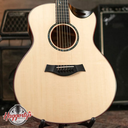 new Taylor Custom GS C16ce Honduran Rosewood Lutz Spruce Grand Symphony Acoustic Electric Guitar with Hardshell Case haggertys 01