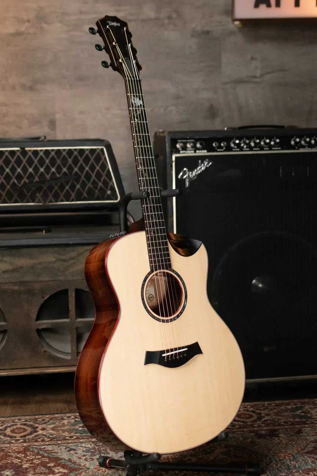 new Taylor Custom GS C16ce Honduran Rosewood Lutz Spruce Grand Symphony Acoustic Electric Guitar with Hardshell Case haggertys 17