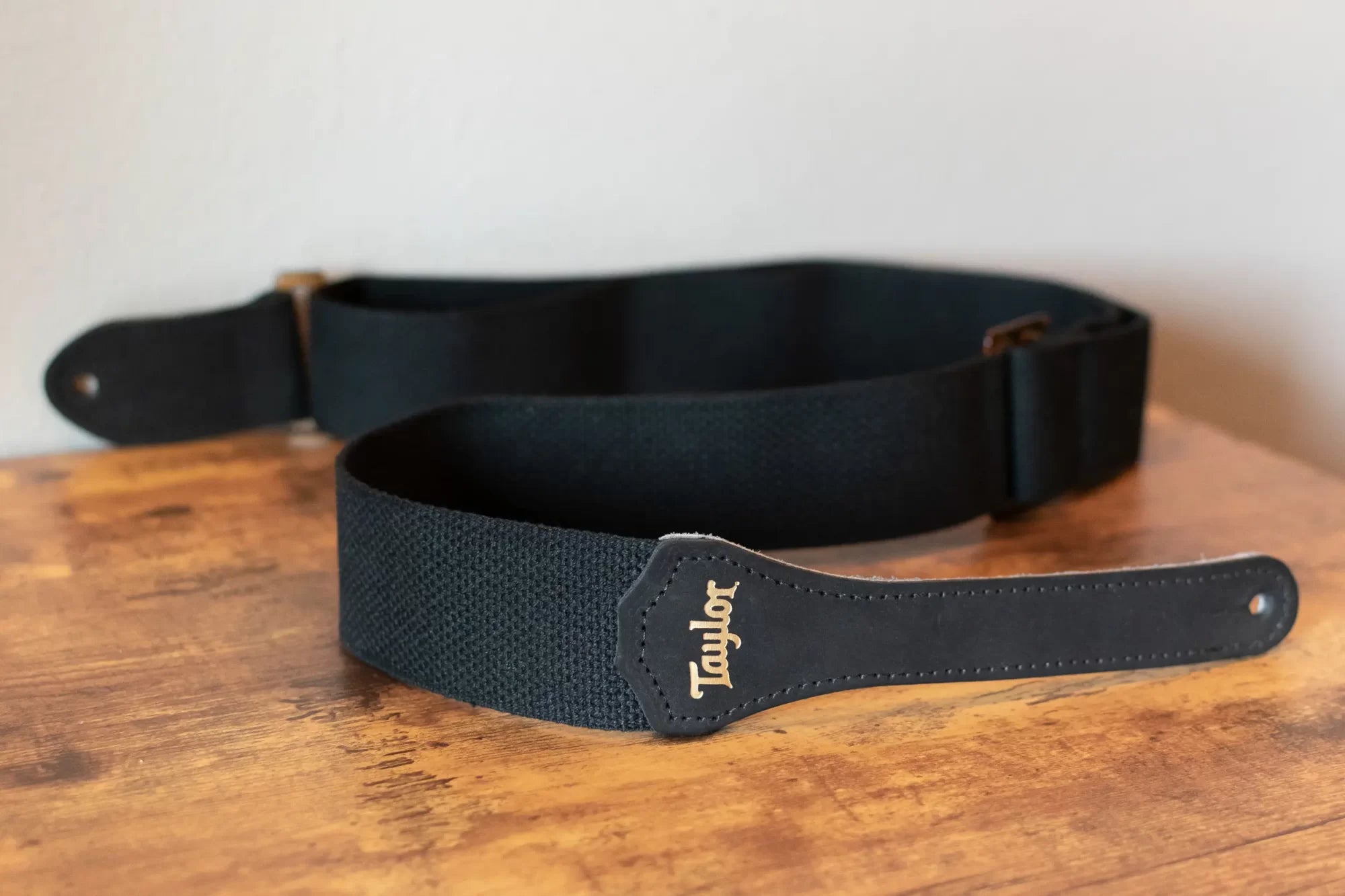 new Taylor GS Mini Guitar Strap Black Cotton 2 haggertys 3