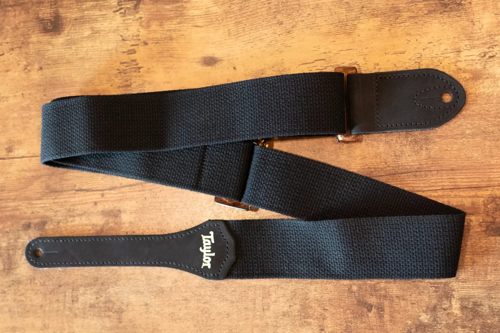 new Taylor GS Mini Guitar Strap Black Cotton 2 haggertys 7