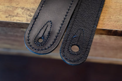 Taylor Nouveau Strap Presentation Series Black Leather 3"