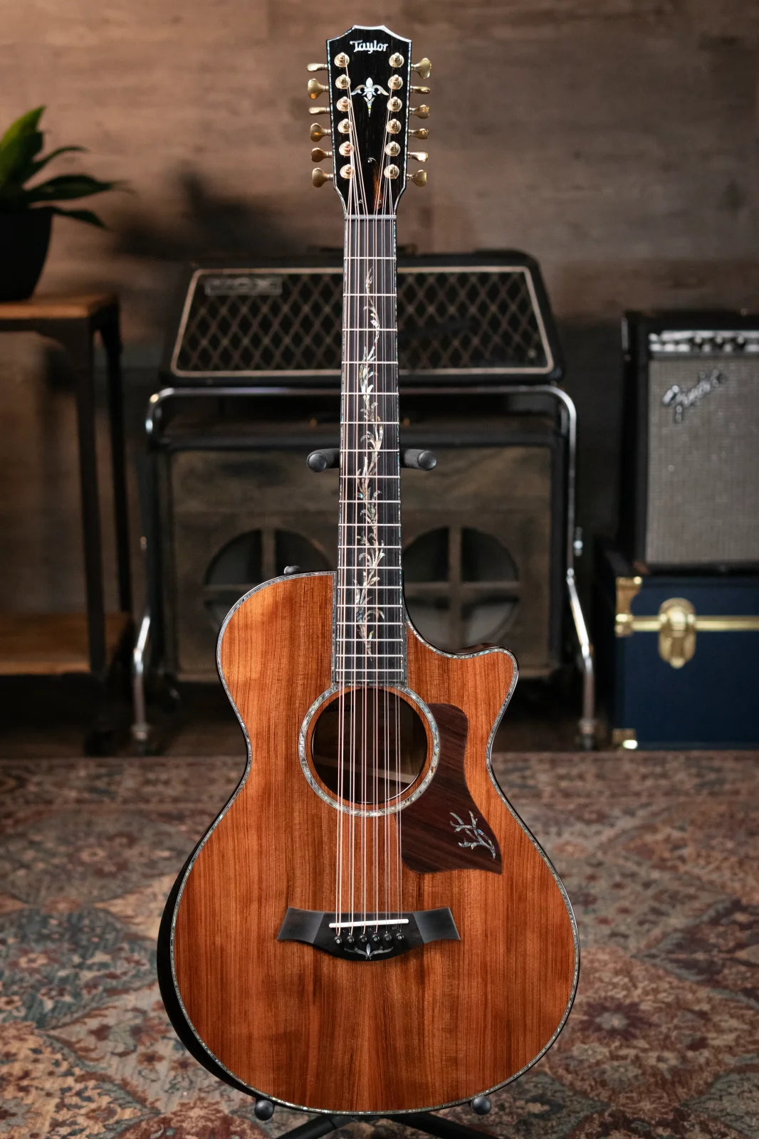 new Taylor PS52ce Presentation Series 12 String Grand Concert Acoustic Electric with Hardshell Case haggertys 02