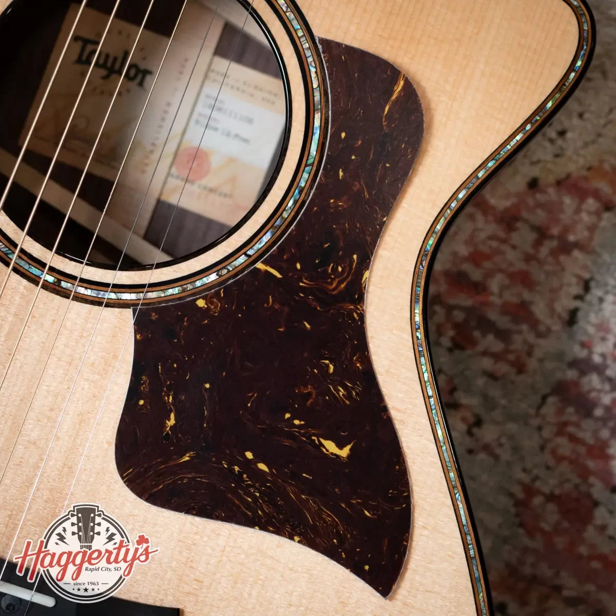 Taylor Pickguard Right Handed GC 5.5" Tortoise