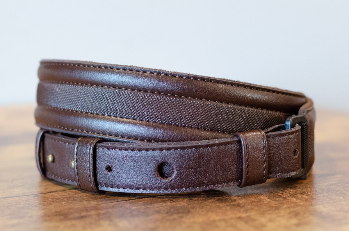 new Taylor Slim Vegan Leather Strap Chocolate Brown Engraving 1 50 haggertys 02