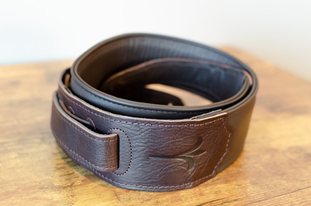 new Taylor Spring Vine Strap Koa Series Chocolate Brown Leather 2 5 haggertys 3