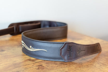 new Taylor Spring Vine Strap Koa Series Chocolate Brown Leather 2 5 haggertys 4