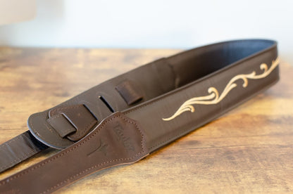 new Taylor Spring Vine Strap Koa Series Chocolate Brown Leather 2 5 haggertys 8