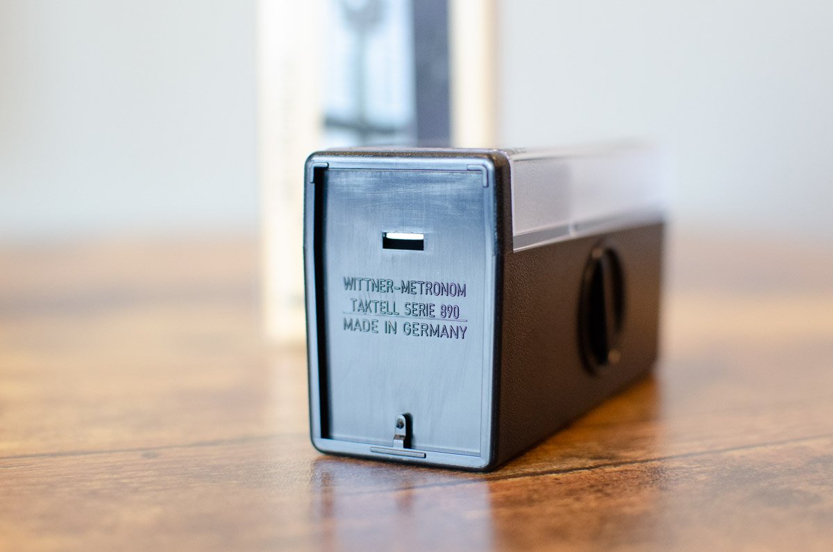 Wittner Taktell Piccolino Metronome Black